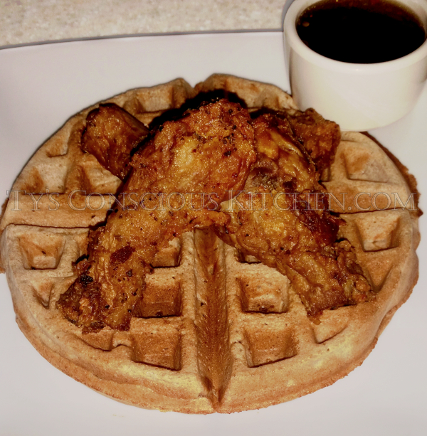 Read more about the article Alkaline Electric Vegan “Chicken” & Waffles