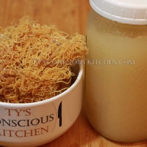 Golden St. Lucia Sea Moss : Wildcrafted, Dried