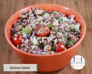 Alkaline Electric Quinoa Salad